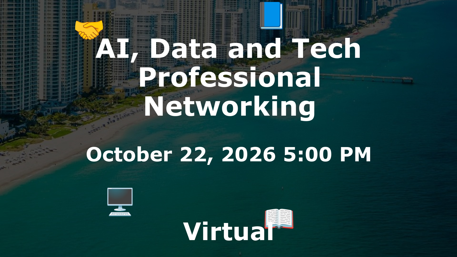 AI, Data and Tech Professional Networking event image